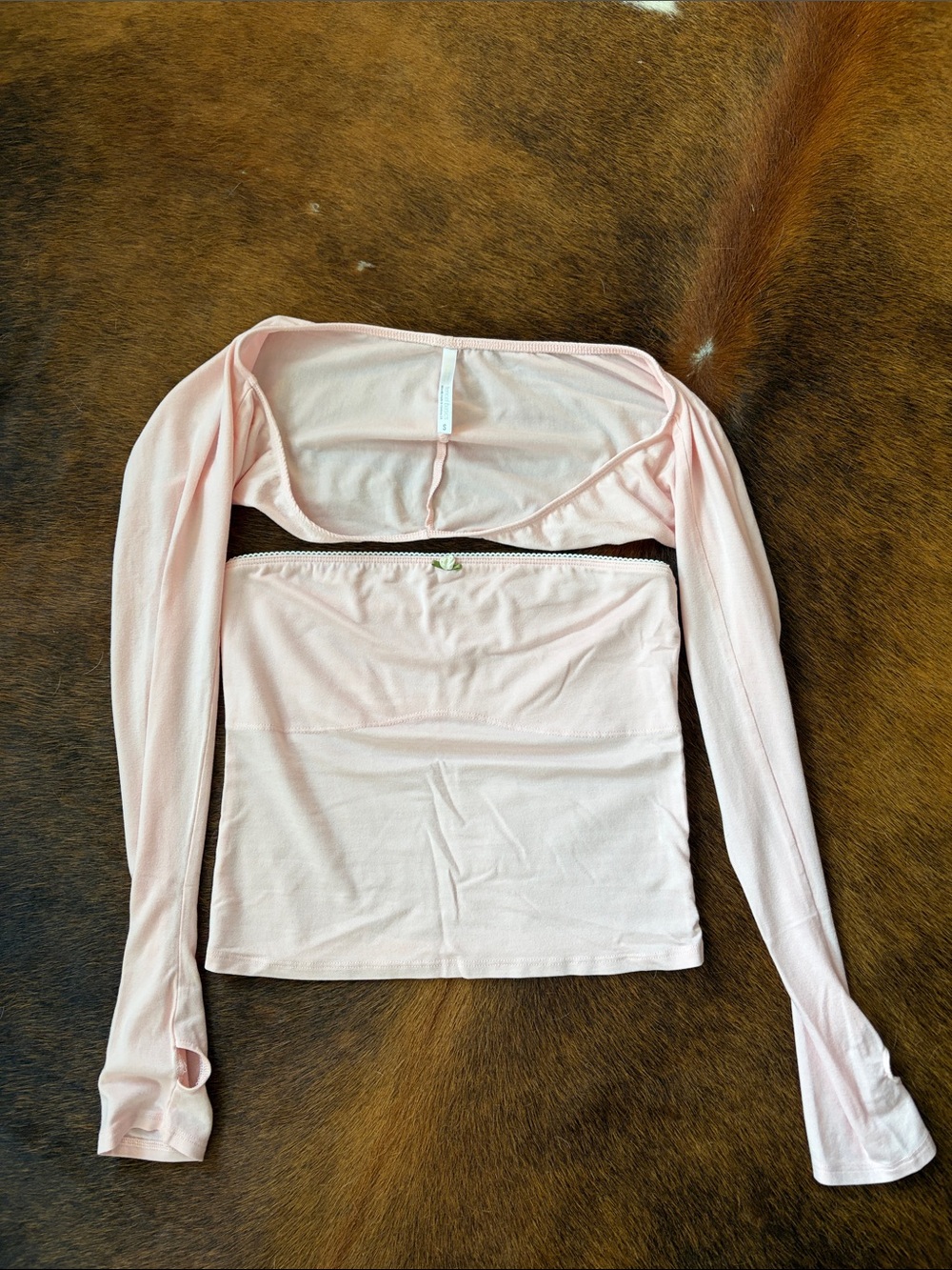 Rat Boi tube top and bolero set